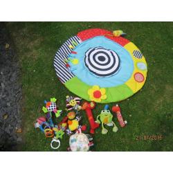 TWO ACTIVITY PLAY MATS FROM ELC