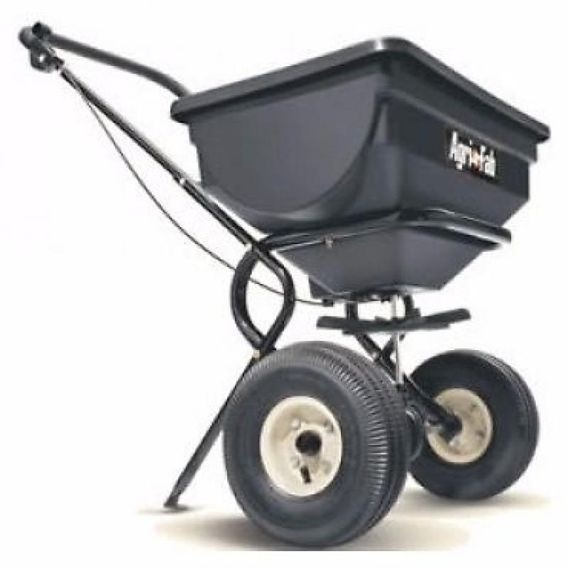 Agri-fab 85lb push broadcast spreader