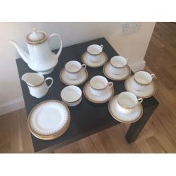 Royal Albert fine bone china 21 piece coffee set ATHENA