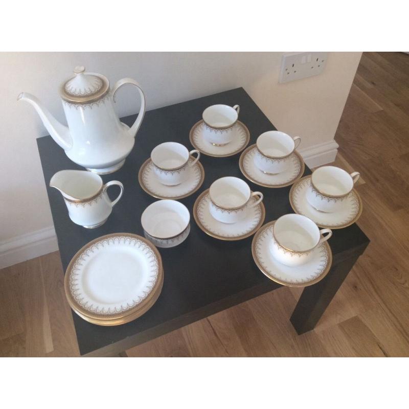 Royal Albert fine bone china 21 piece coffee set ATHENA