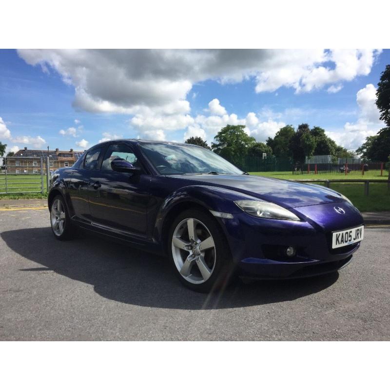 2005 MAZDA RX-8 END JUNE 17 MOT NO ADVISORIES STUNNING CAR