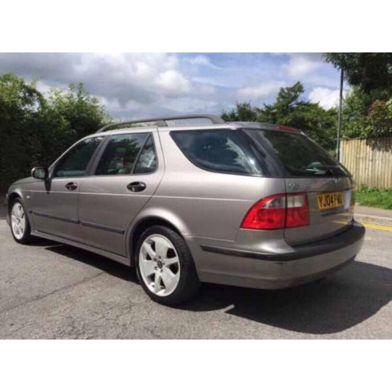 2004 SAAB 9-5 DIESEL ESTATE WITH NEW MOT SERVICE HISTORY GREAT CONDITION