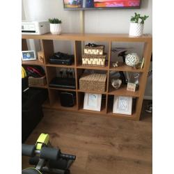 cubed storage unit or TV unit