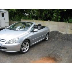 PEUGEOT 307 CONVERTIBLE for sale