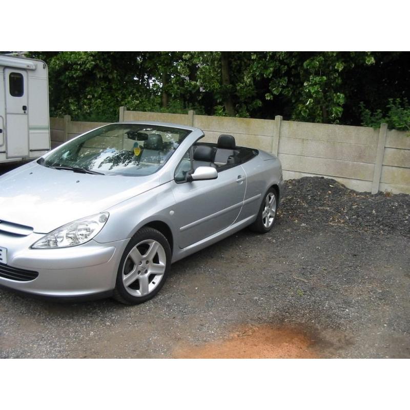 PEUGEOT 307 CONVERTIBLE for sale