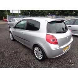 2007 RENAULT CLIO DYNAMIQUE S 1.4 3 DOOR SILVER 51,000 FULL SERVICE HISTORY MOT TILL 10/07/17