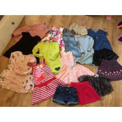 Bundle girls clothing size 2-5 years (56 items)