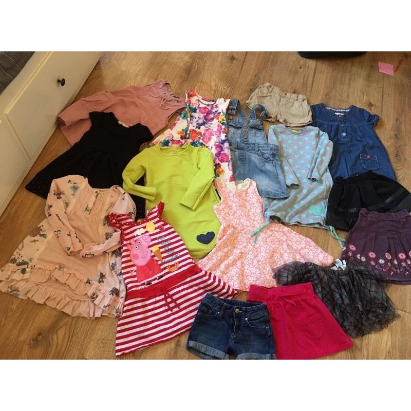 Bundle girls clothing size 2-5 years (56 items)