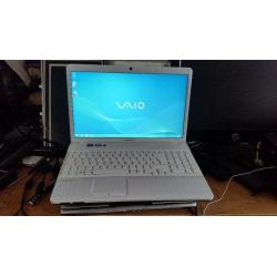 sony vaio vpceh windows 7 64 bit 8g memory 600g hard drive new battery webcam wifi hdmi