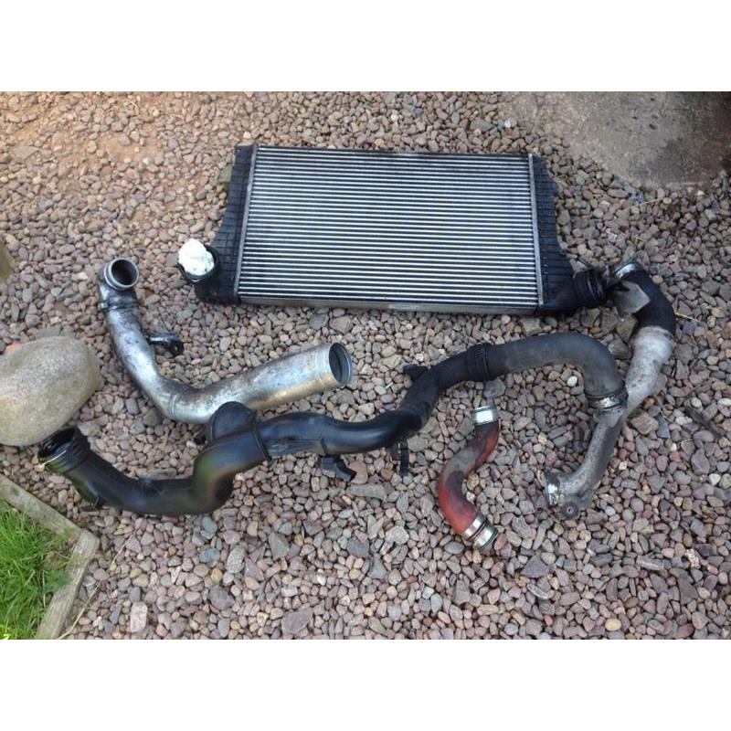 VOLKSWAGEN GOLF BORA PD150 ARL FRONT MOUNT INTERCOOLER AND PIPEWORK