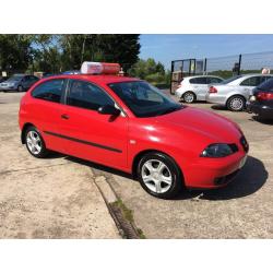 Late 2005 Seat Ibiza 1.2 SX 3 Door **Long MOT** *Low Mileage** (polo,fabia,corsa,fiesta)