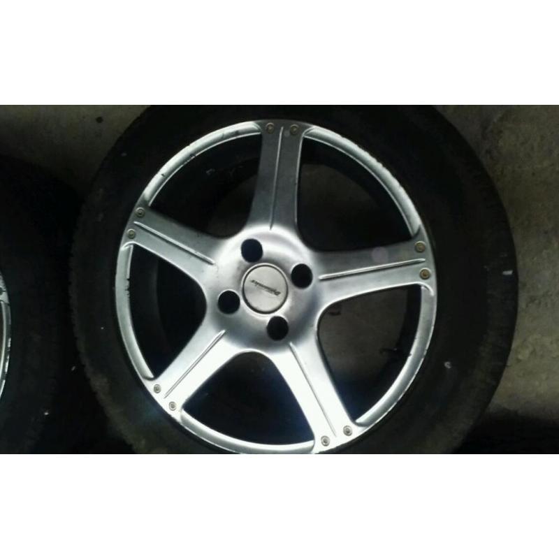 16" 4x108 alloys and good tyres