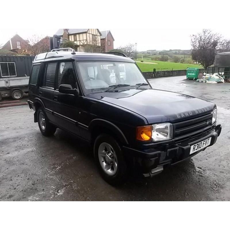 breaking landrover discovery 300 tdi auto