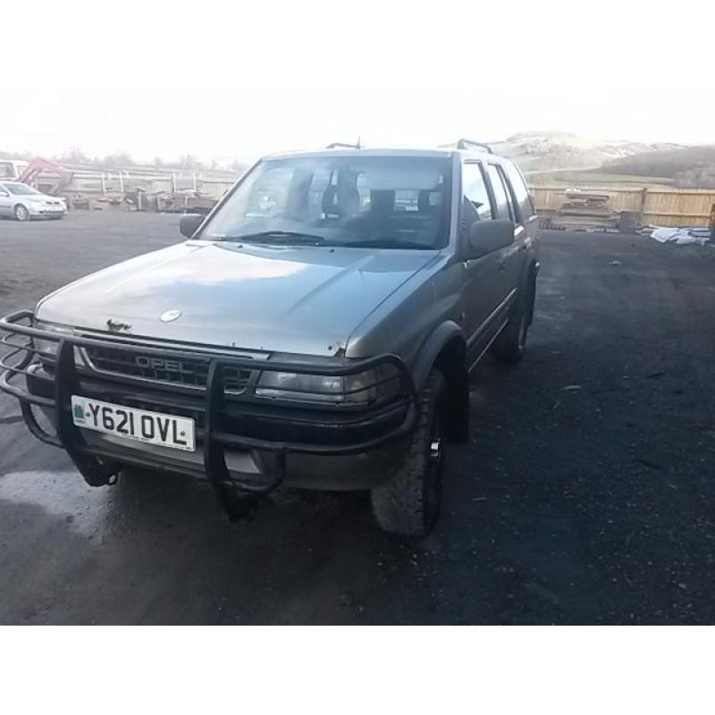 breaking vauxhall frontera diesel 4x4