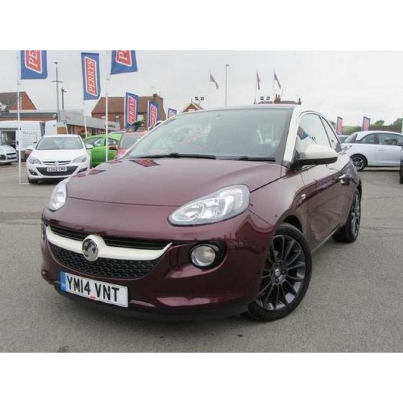 2014 Vauxhall Adam 1.4i Glam 3 door [Style Pack] Petrol Hatchback