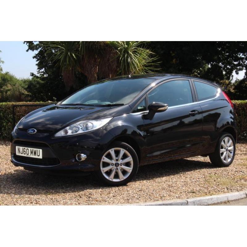 Ford Fiesta Zetec 1.25 ( 82ps ) 2010 3 DOOR HATCHBACK CAR ** ONLY 29941 MILES **