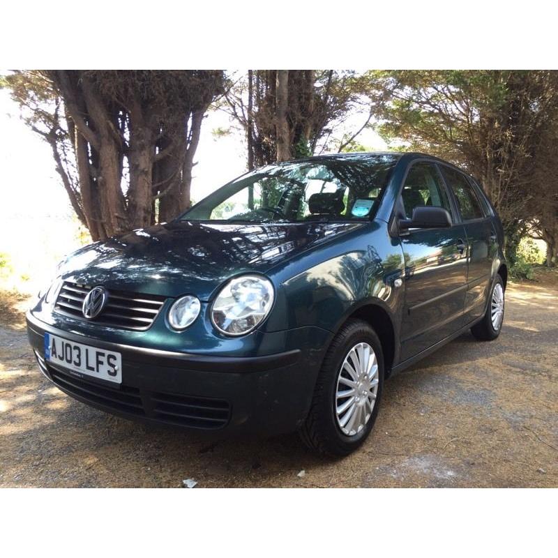 2003 1.2 5 door polo. 91k, 12 months MOT. Good service history. Ideal first car!