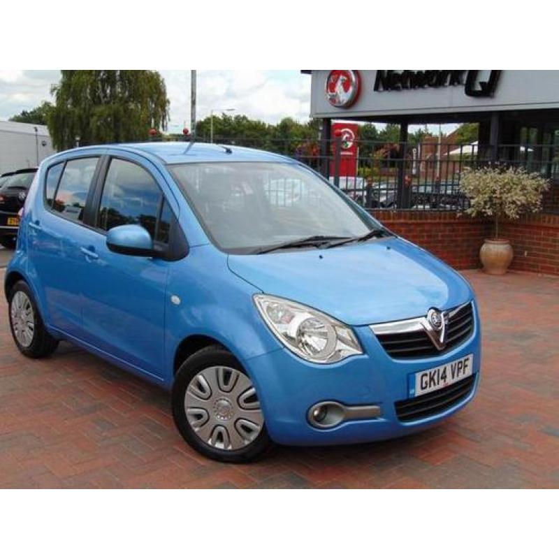 2014 Vauxhall Agila 1.2 VVT S 5 door Auto [AC] Petrol Hatchback