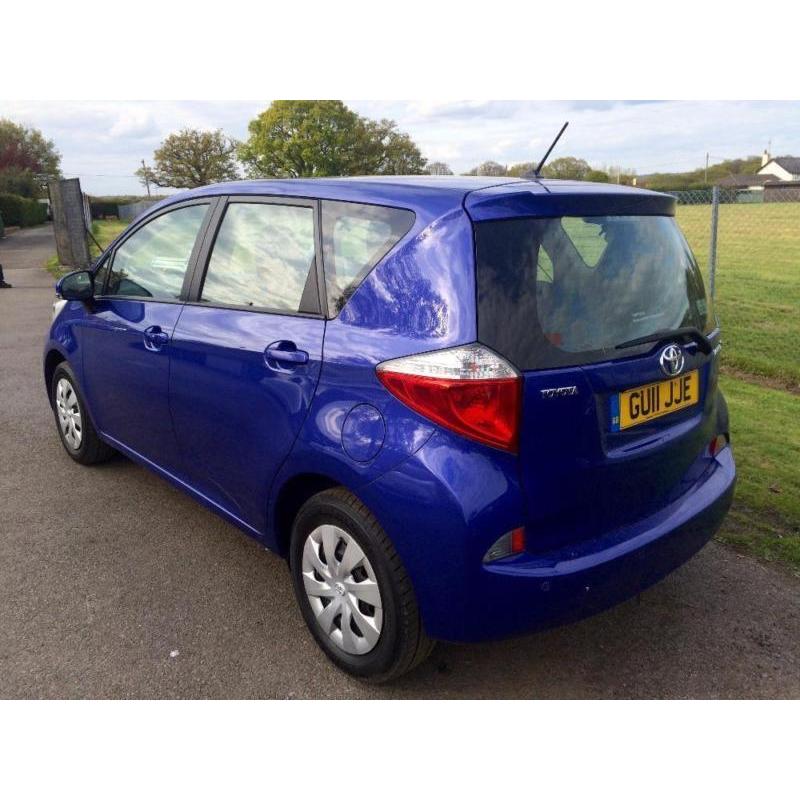 TOYOTA VERSO-S VVT-I TR, Blue, Manual, Petrol, 2011