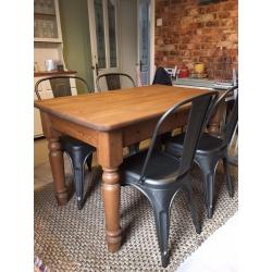 Vintage farmhouse table