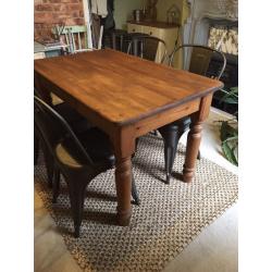 Vintage farmhouse table