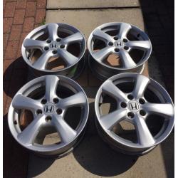 Honda Civic 16inch Alloys very good condition