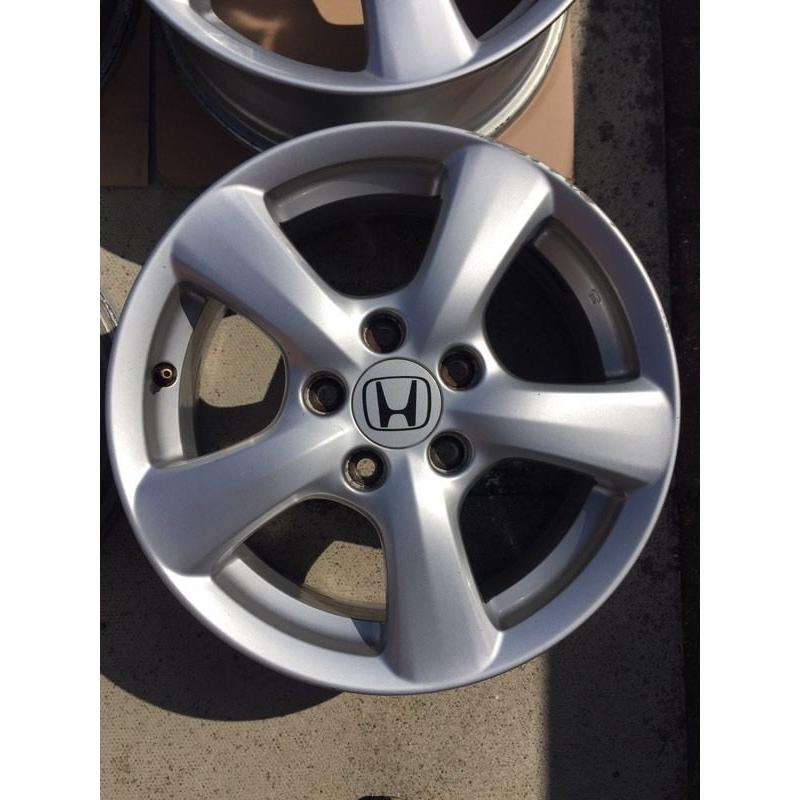 Honda Civic 16inch Alloys very good condition