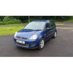 FORD FIESTA STYLE 1.4 TDCI 07 2007 LOW TAX low mileage px possible