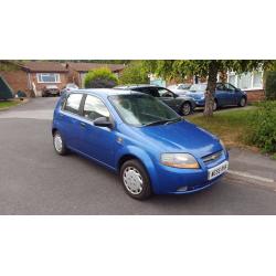 Chevrolet Kalos 1.2 Petrol 2005, 6 Months MOT, Engine Problem