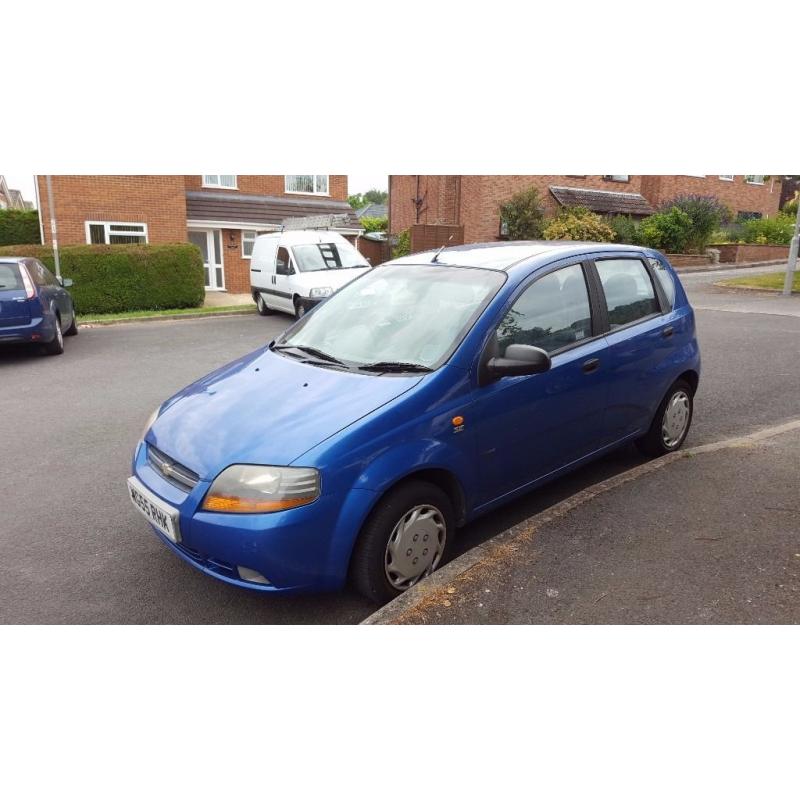 Chevrolet Kalos 1.2 Petrol 2005, 6 Months MOT, Engine Problem