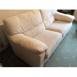 Quality 2 pice suite - large sofa and armchair