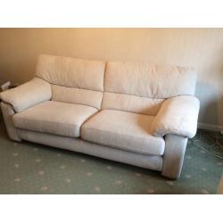 Quality 2 pice suite - large sofa and armchair