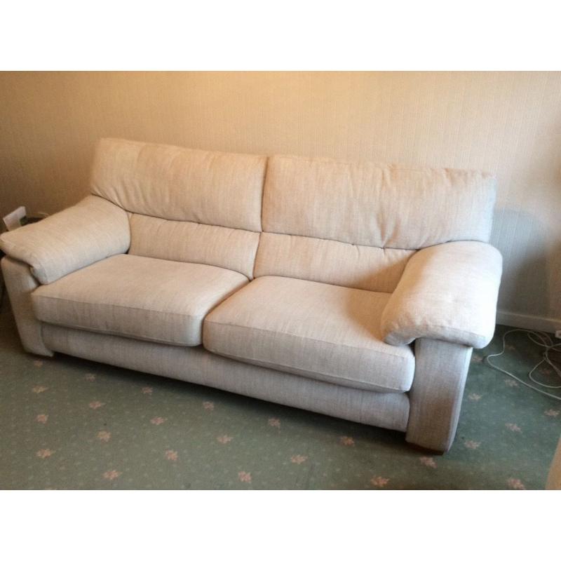 Quality 2 pice suite - large sofa and armchair