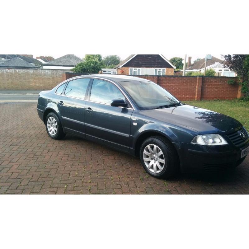 2002 Reg VW Passat Tdi 130 Bhp, Grey, 87,000 miles, MOT