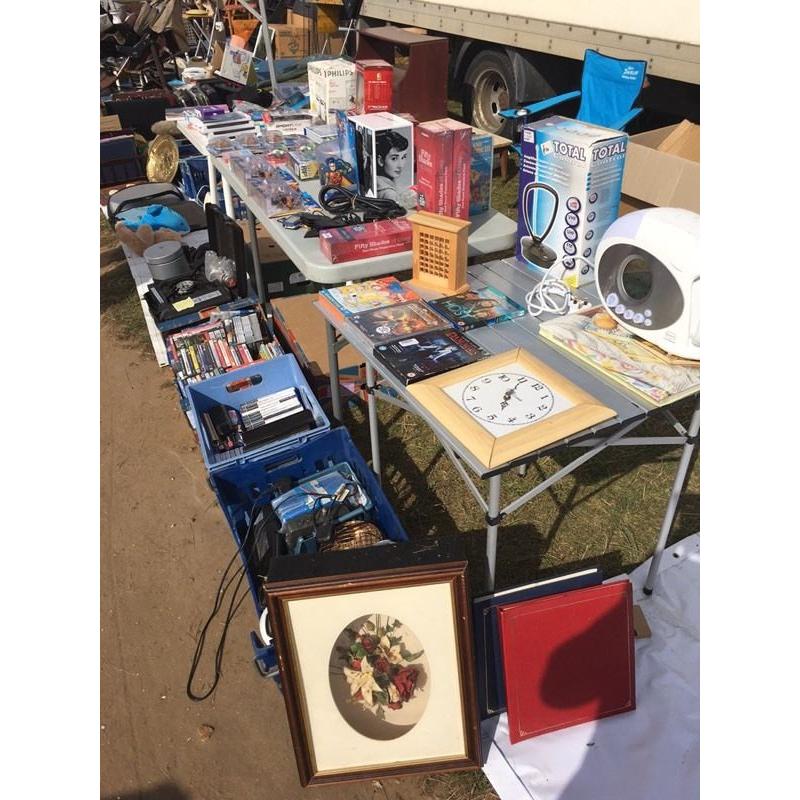 Job lot car boot stock or secondhand shop