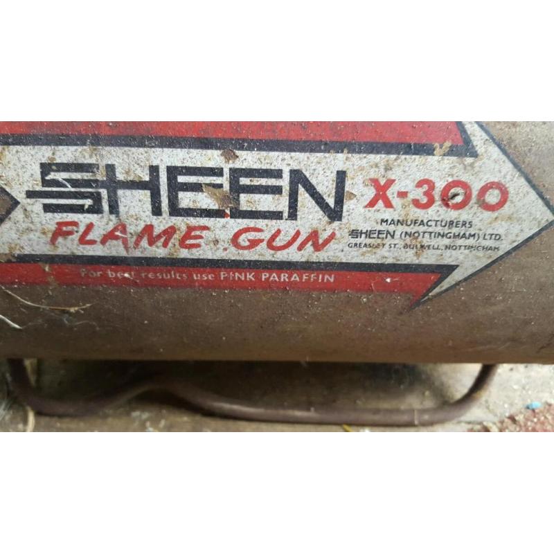 Sheen X300 weed and pest burner