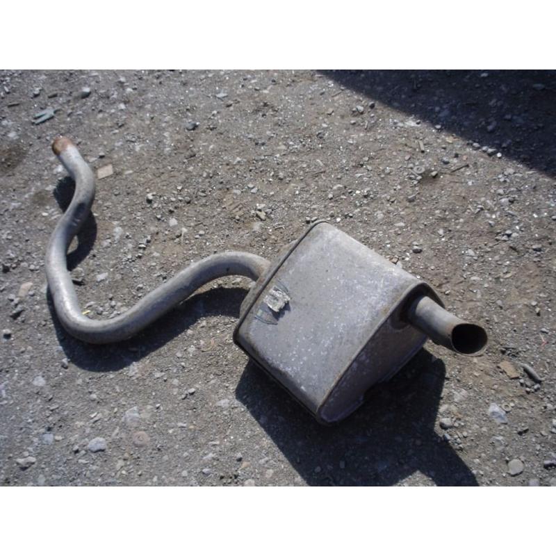 FORD MONDEO 2.0 TDI REAR EXHAUST BOX