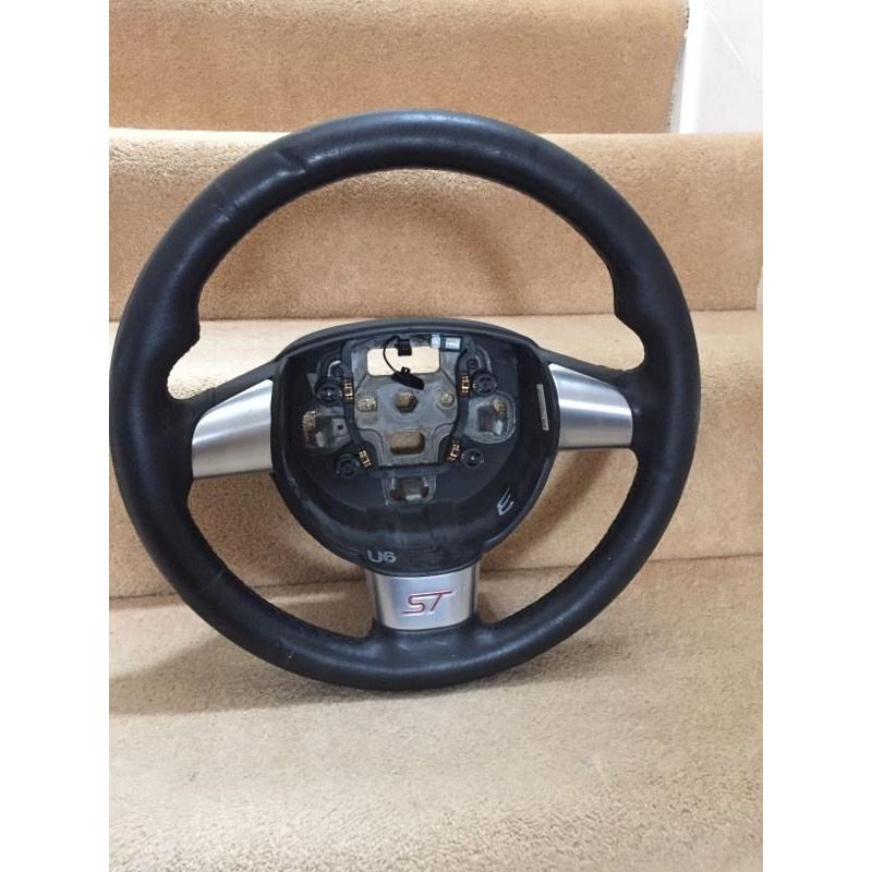 Ford Focus st steering wheel leather vgc genuine