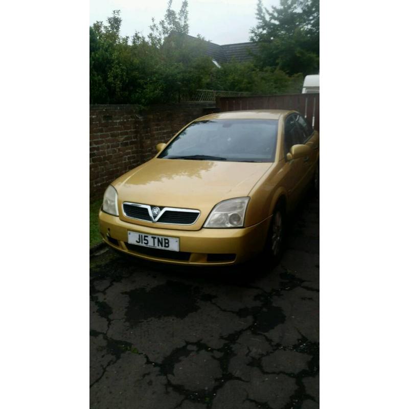 Vauxhall vectra 1.8 16v duel fuel with private plate