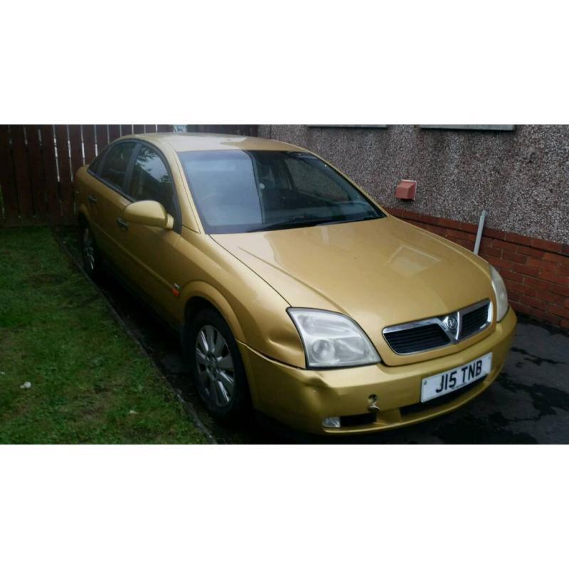 Vauxhall vectra 1.8 16v duel fuel with private plate