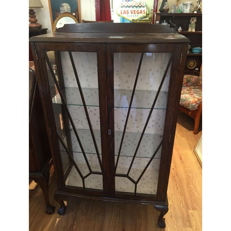 Vintage China Display Cabinet -In Good Condition