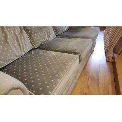 Two and Three-seater Sofas in Grey in Good Condition