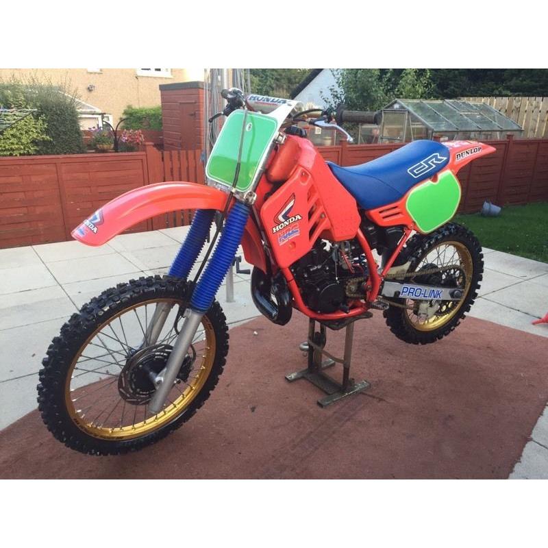 Fully restored 1985 Honda Cr 250