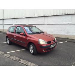 Renault Clio 1.2 petrol 3dr