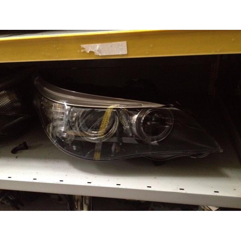 BMW E60 5 SERIES XENON HEADLIGHT dynamic adaptive passenger side BREAKING 1 3 5 6 7 SERIES