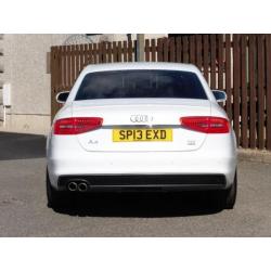 Audi A4 2.0TDi (177) Quattro S Line Black Edition 4DR DIESEL MANUAL 2013/M