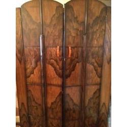 Large double vintage wardrobe