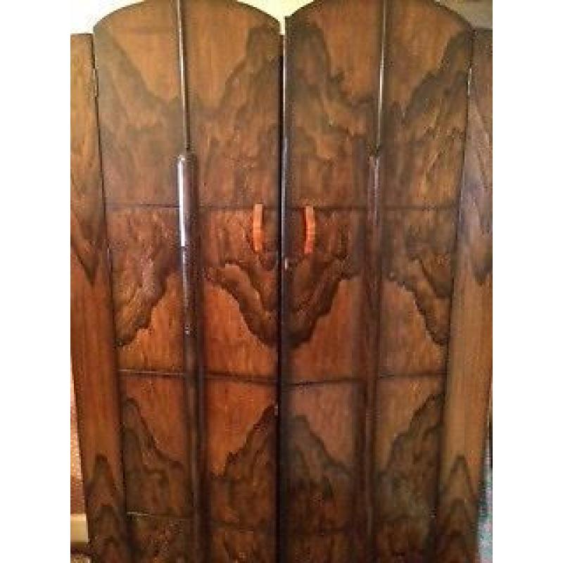 Large double vintage wardrobe