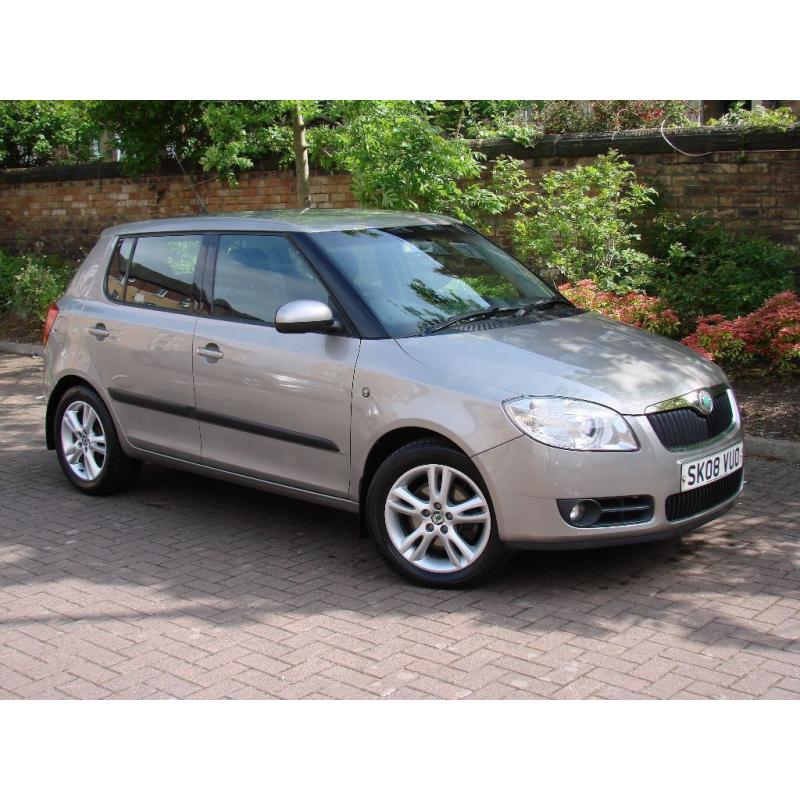 EXCELLENT DIESEL!!! 2008 SKODA FABIA 1.9 TDI PD 3 5dr, 1 LADY OWNER, FSH, LONG MOT, WARRANTY