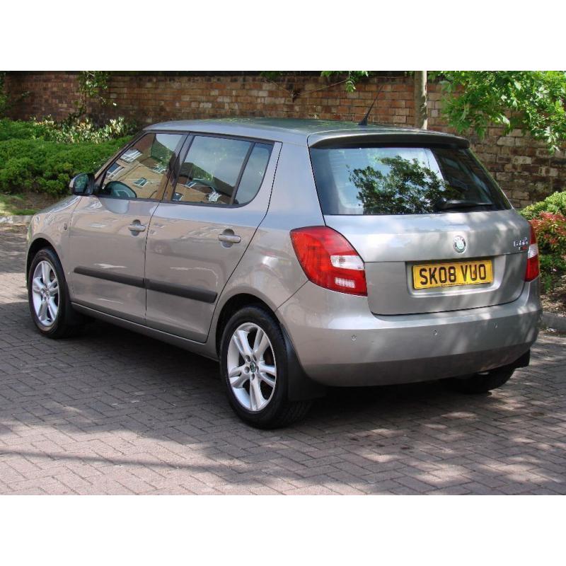 EXCELLENT DIESEL!!! 2008 SKODA FABIA 1.9 TDI PD 3 5dr, 1 LADY OWNER, FSH, LONG MOT, WARRANTY